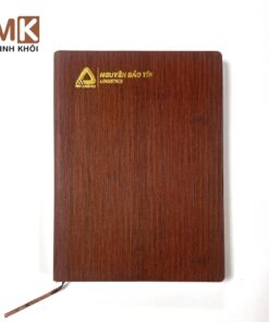 Mẫu sổ da A5 công ty Nguyên Bảo Tín Logistics