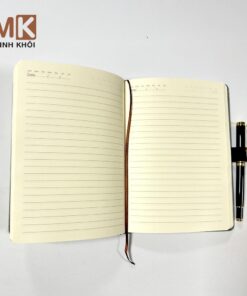 Mẫu sổ da A5 công ty Nguyên Bảo Tín Logistics