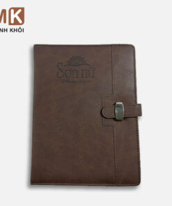 in sổ còng bìa da