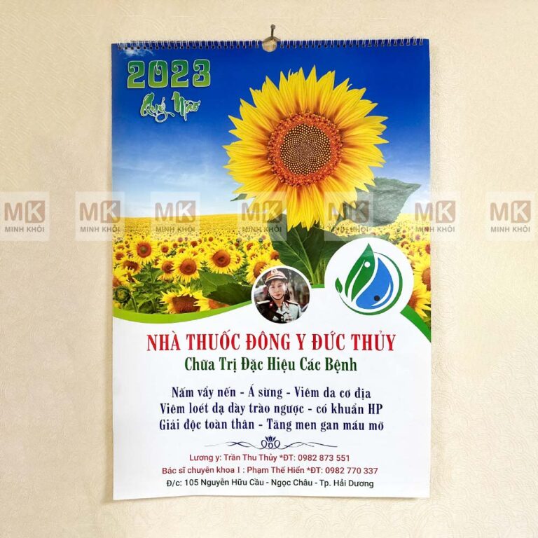 in lịch tết thiết kế độc quyền