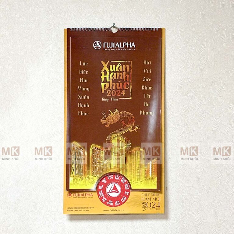 Công ty in lịch Tết giá rẻ, in lịch theo yêu cầu