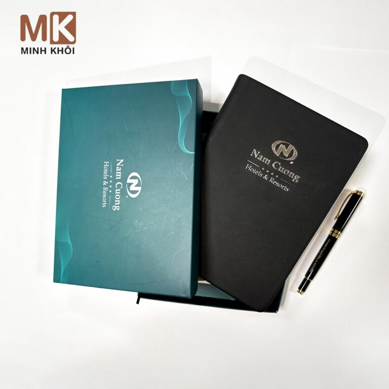 In sổ da quà tặng Nam Cường Hotel & Resorts