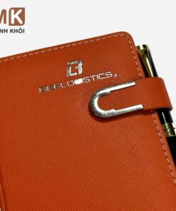 Mẫu sổ da cao cấp công ty Bee Logistics