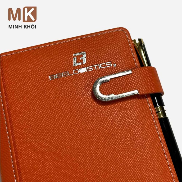 Mẫu sổ da cao cấp công ty Bee Logistics