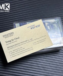 In card visit gia re