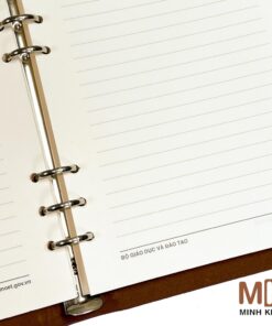 In sổ da quà tặng cao cấp Bộ giáo dục và đào tạo