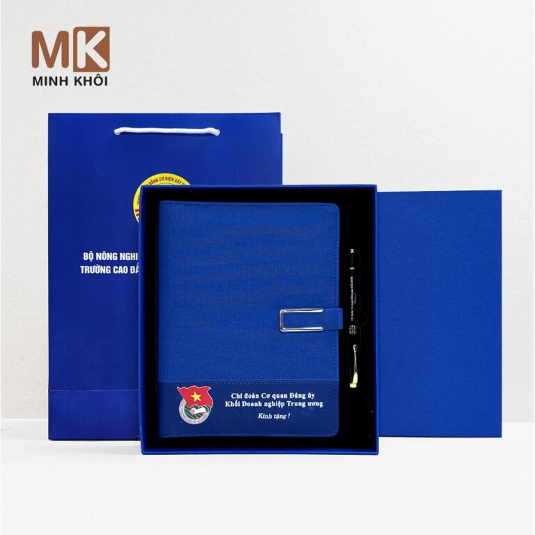 in ấn sổ tay quà tặng