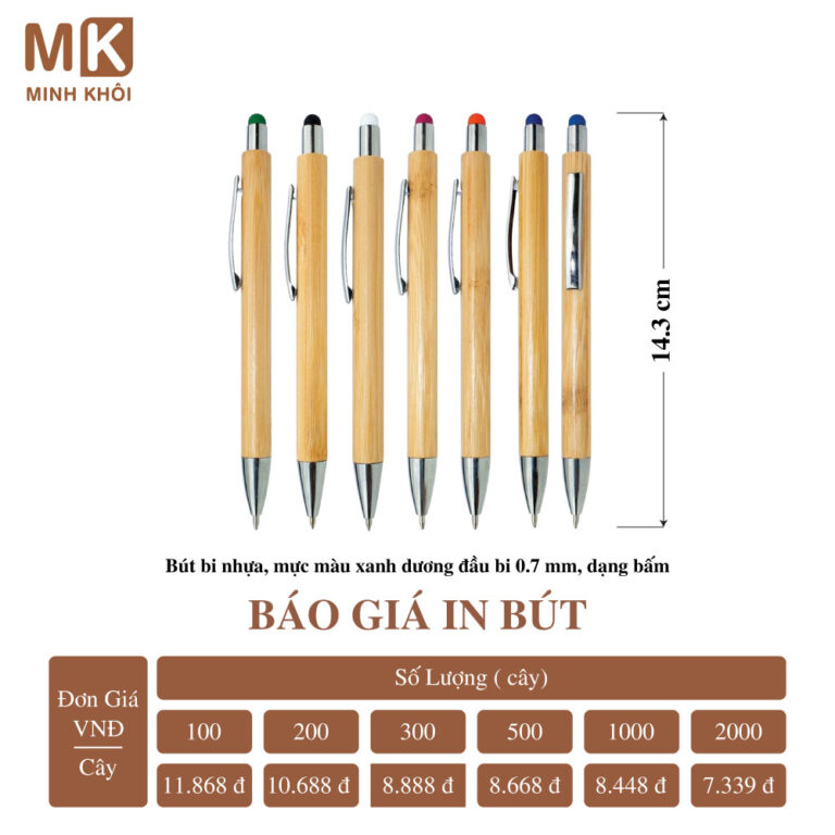 In Bút Bi, Bút Chì, Bút Ký Giá Rẻ