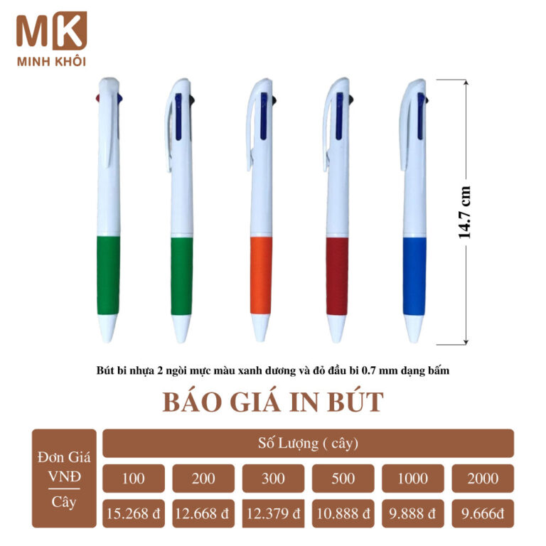 In Bút Bi, Bút Chì, Bút Ký Giá Rẻ