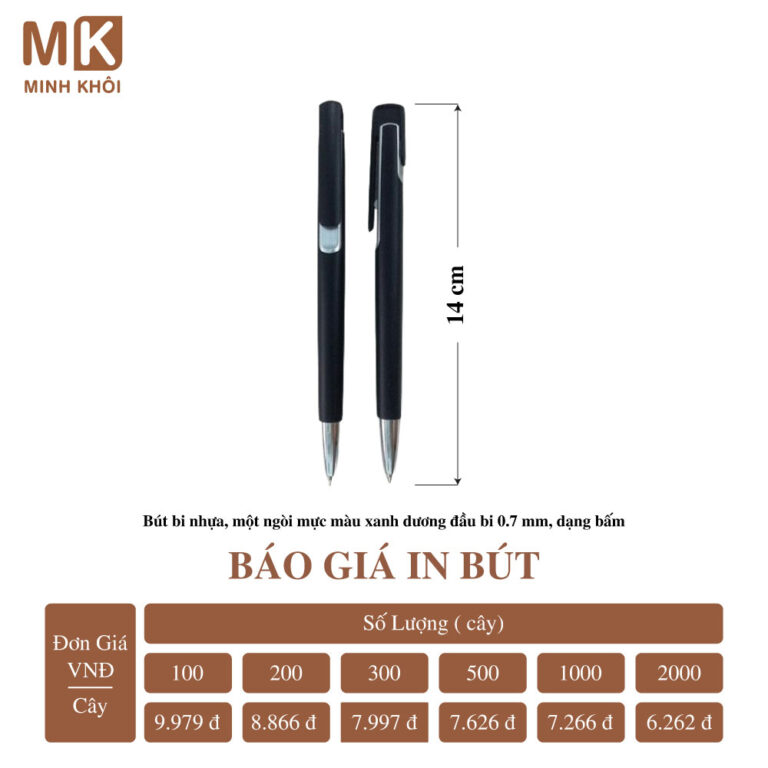 In Bút Bi, Bút Chì, Bút Ký Giá Rẻ