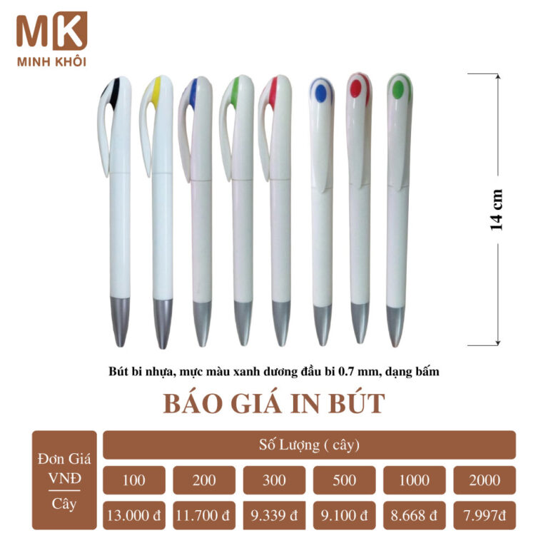 In Bút Bi, Bút Chì, Bút Ký Giá Rẻ