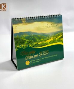 lịch để bàn in hình theo yêu cầu