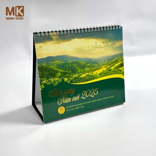 lịch để bàn in hình theo yêu cầu
