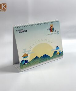 Mẫu lịch để bàn Hyundai Kefico Việt Nam
