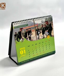 lịch để bàn in hình theo yêu cầu