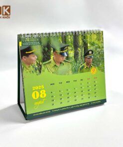 lịch để bàn in hình theo yêu cầu