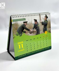 lịch để bàn in hình theo yêu cầu