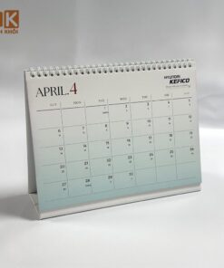 Mẫu lịch để bàn Hyundai Kefico Việt Nam
