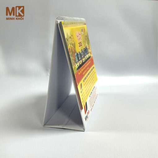 Mẫu lịch tết để bàn nhà xe Bằng Phấn