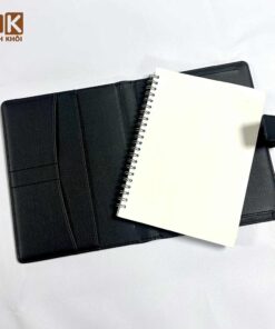 Sổ bìa da A4 cao cấp cho công ty công nghệ