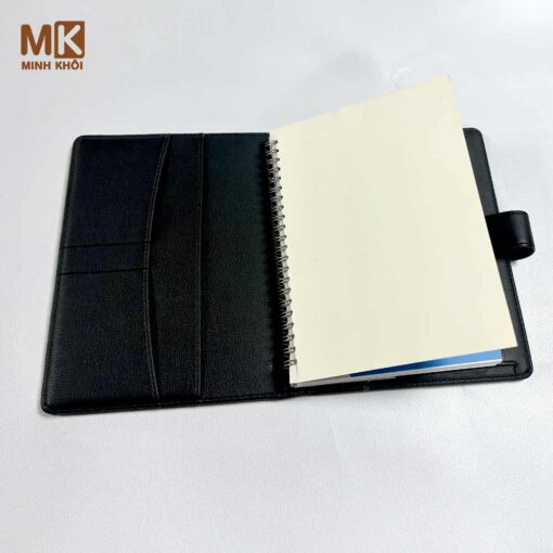 Sổ bìa da A4 cao cấp cho công ty công nghệ