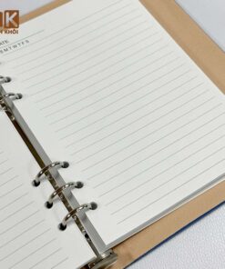 Sổ tay bìa da công ty dịch vụ việc làm HCES