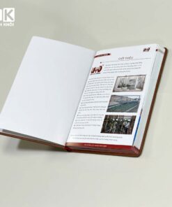 Sổ da quà tặng Tập đoàn xây dựng Minh Đức