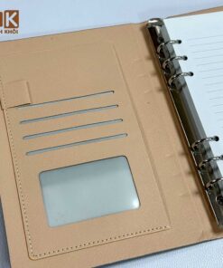 Mẫu sổ da quà tặng công ty vận chuyển a2z logistics