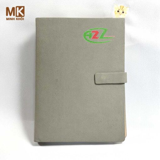 Mẫu sổ da quà tặng công ty vận chuyển a2z logistics