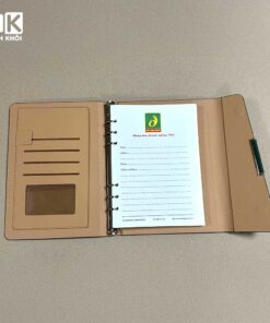 Sổ da quà tặng CVG Shark Group