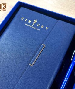 in sổ da quà tặng CENTURY
