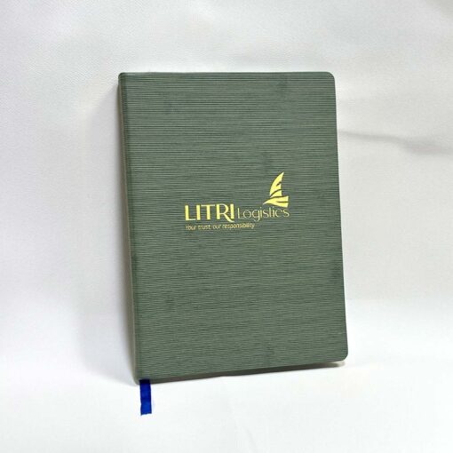 Làm sổ da quà tặng công ty Litri Logistics
