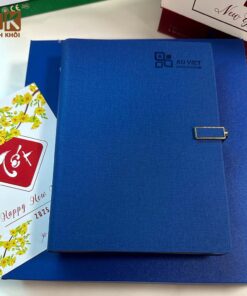 sổ da quà tặng Âu Việt