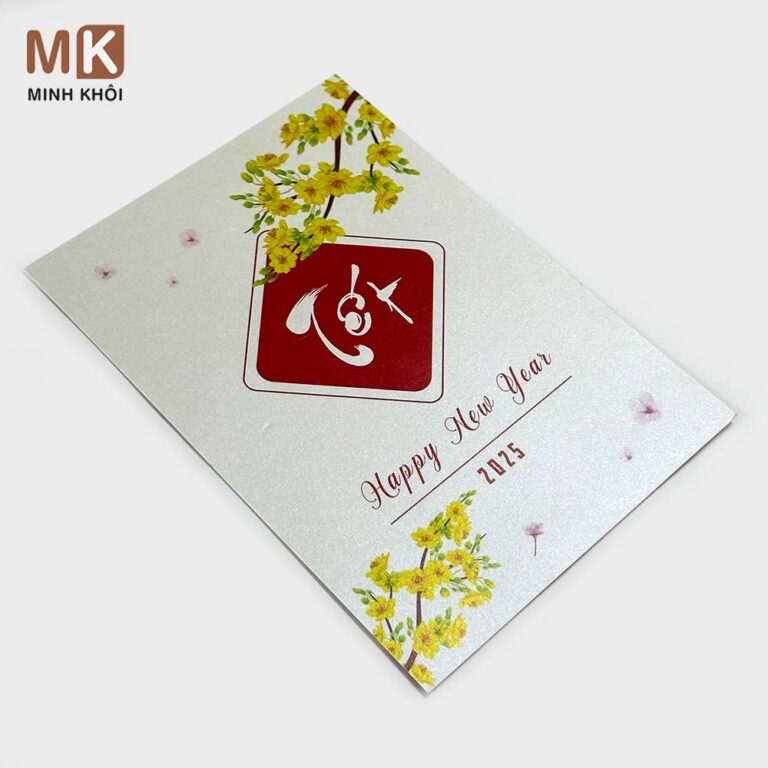 Làm thiệp chúc mừng năm mới