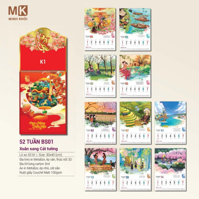 in lịch tết bloc