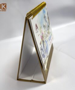 Mẫu lịch tết để bàn chữ A công ty Ameriver