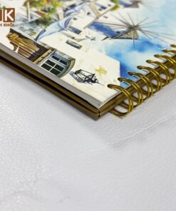 Mẫu lịch tết để bàn chữ A công ty Ameriver