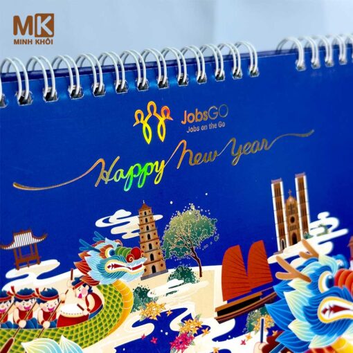 In lịch tết để bàn doanh nghiệp