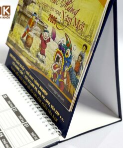 mẫu lịch tết để bàn công ty tuấn hồng group