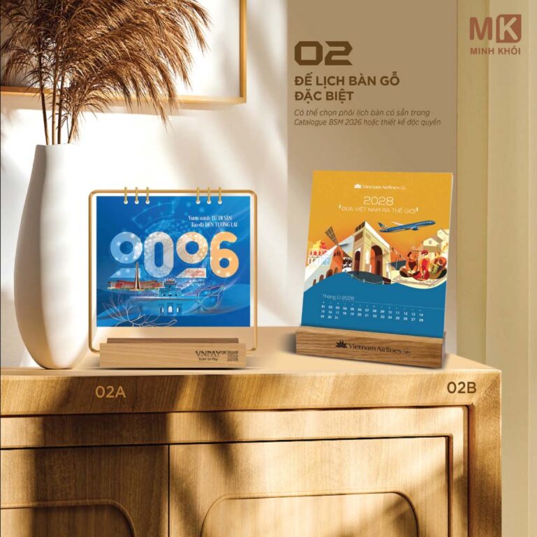 in lịch tết để bàn