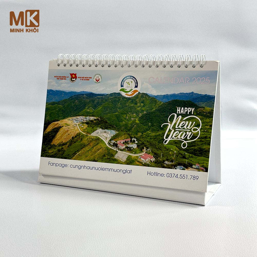 in lịch tết để bàn giá rẻ Muong Lat