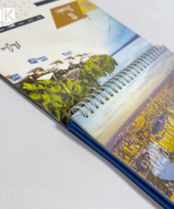 Mẫu lịch để bàn chữ A công ty KAOtours