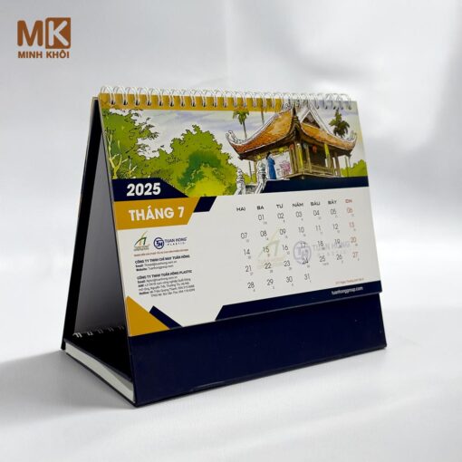 mẫu lịch tết để bàn công ty tuấn hồng group