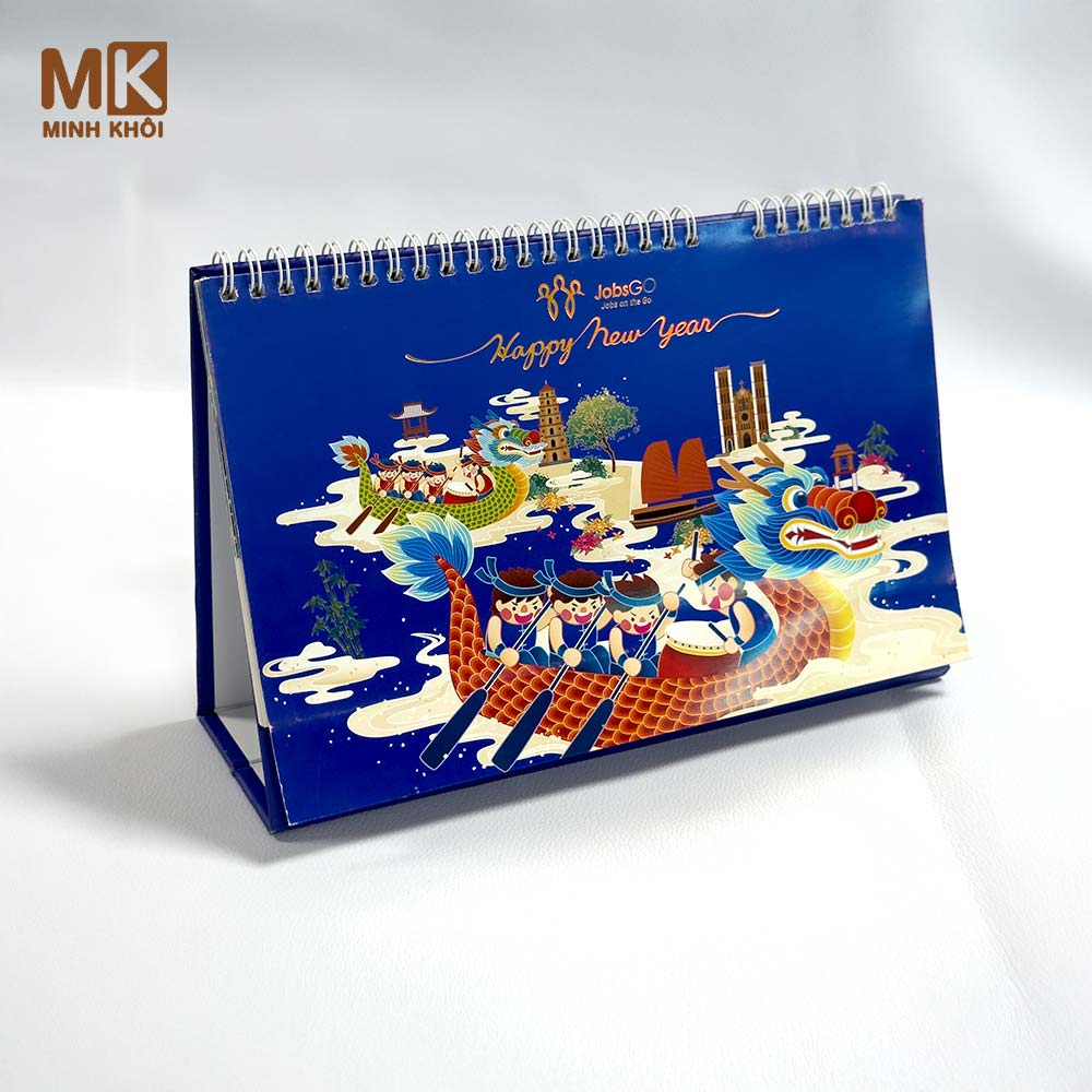 In lịch tết để bàn doanh nghiệp